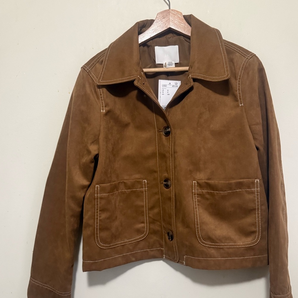Brown Suede Jacket